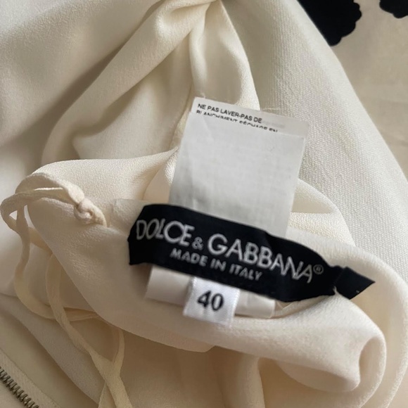 Dolce&Gabbana Stretch Silk Top - Picture 8 of 9